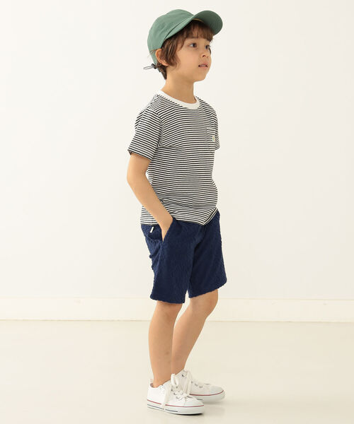 BEAMS mini（ビームスミニ）の「BEAMS mini / Bicycle ワッペン Tシャツ 23SS（90～150cm）（Tシャツ/カットソー・キッズ・オフホワイト/ブラック×ホワイト/グレー×ホワイト・90/100/110/120/130/140/150）」の11枚目の写真