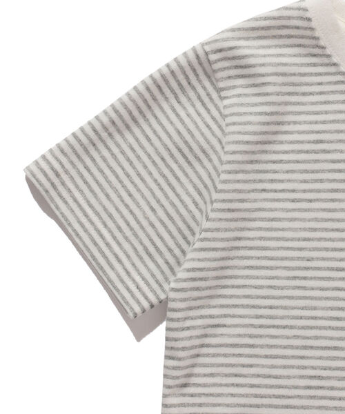 BEAMS mini（ビームスミニ）の「BEAMS mini / Bicycle ワッペン Tシャツ 23SS（90～150cm）（Tシャツ/カットソー・キッズ・オフホワイト/ブラック×ホワイト/グレー×ホワイト・90/100/110/120/130/140/150）」の20枚目の写真