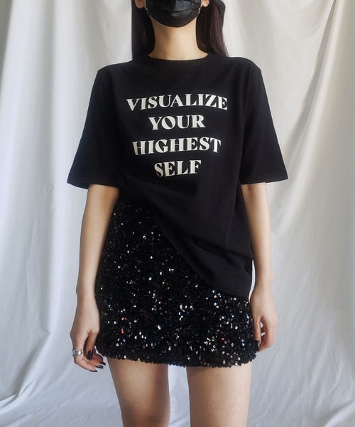 me+em select（ミームセレクト）の「スパンコールミニスカパン【 韓国製 】（スカート・レディース・ブラック/アイボリー/グレー・FREE）」の18枚目の写真