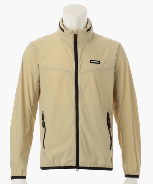 BRIEFING（ブリーフィング）の「【ブリーフィングゴルフ】MENS WIND BLOUSON（ブルゾン・メンズ・グレー/ブラック/ベージュ/ネイビー・L/M）」の3枚目の写真