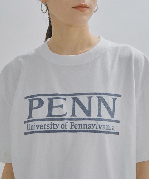 SALON adam et rope'（サロン アダム エ ロペ）の「[ご好評につき追加！]【WEB限定】【GOOD ROCK SPEED】Collage Logo T（Tシャツ/カットソー・レディース・イエロー/ネイビー/ホワイト・FREE）」の12枚目の写真