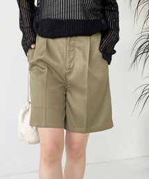 リネンライクハーフパンツ