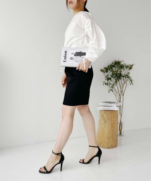 Meli rich（メリーリッチ）の「リネンライクハーフパンツ（その他パンツ・レディース・カーキ/ブラック/アイボリー・FREE）」の20枚目の写真