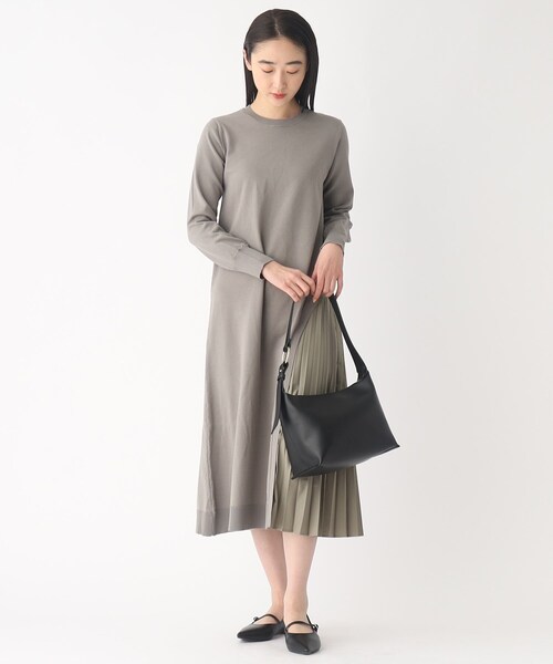 OPAQUE.CLIP（オペークドットクリップ）の「◆メタルリングワンショルダーバッグ（ショルダーバッグ・レディース・オフホワイト/ブラック・00）」の3枚目の写真