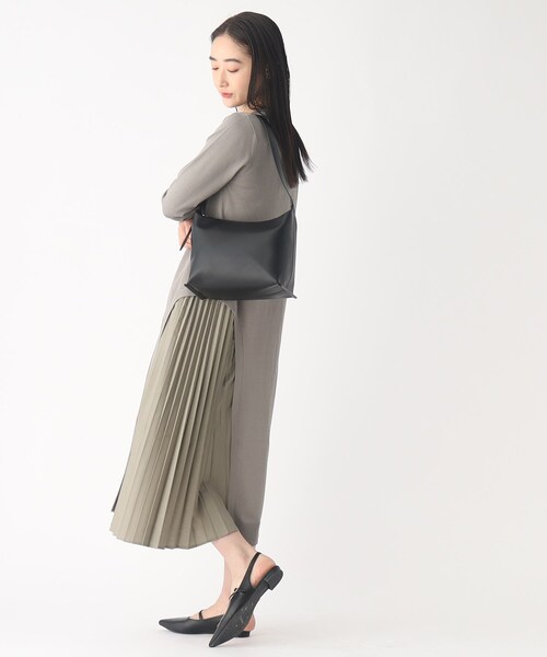 OPAQUE.CLIP（オペークドットクリップ）の「◆メタルリングワンショルダーバッグ（ショルダーバッグ・レディース・オフホワイト/ブラック・00）」の6枚目の写真