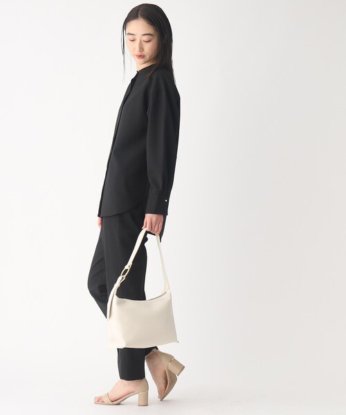 OPAQUE.CLIP（オペークドットクリップ）の「◆メタルリングワンショルダーバッグ（ショルダーバッグ・レディース・オフホワイト/ブラック・00）」の16枚目の写真