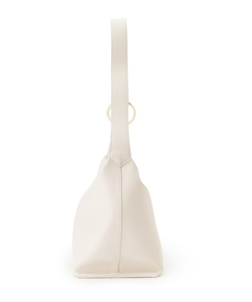 OPAQUE.CLIP（オペークドットクリップ）の「◆メタルリングワンショルダーバッグ（ショルダーバッグ・レディース・オフホワイト/ブラック・00）」の17枚目の写真