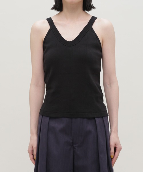 NANO universe(ナノユニバース)の「Robert P. Miller/別注 CUP付V/N Cami(キャミソール・レディース・ブラック/ライム/その他1/アイボリー・FREE)」の15枚目の写真