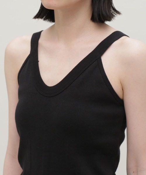 NANO universe(ナノユニバース)の「Robert P. Miller/別注 CUP付V/N Cami(キャミソール・レディース・ブラック/ライム/その他1/アイボリー・FREE)」の18枚目の写真