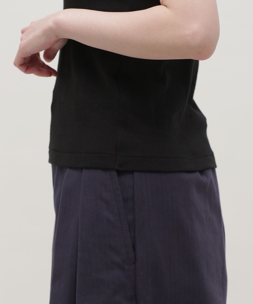 NANO universe(ナノユニバース)の「Robert P. Miller/別注 CUP付V/N Cami(キャミソール・レディース・ブラック/ライム/その他1/アイボリー・FREE)」の19枚目の写真
