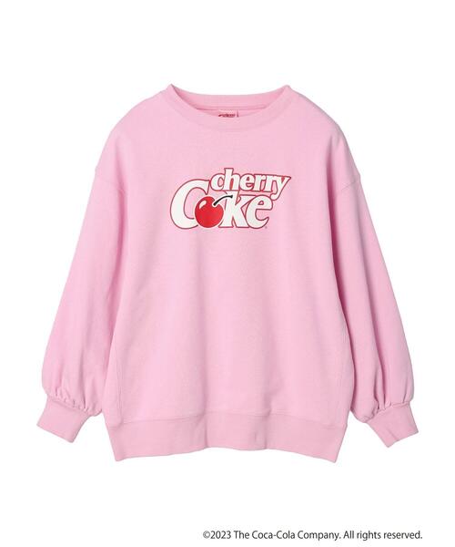 Coca Cola(コカコーラ)の「別注 Cherry Coke 「R」スウェット(スウェット・レディース・ライトピンク・FREE)」の19枚目の写真