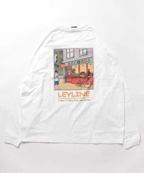 Leyline（レイライン）の「【Leyline】Record Store l/s tee（Tシャツ/カットソー・メンズ・ホワイト・MEDIUM/LARGE/X-LARGE）」の9枚目の写真