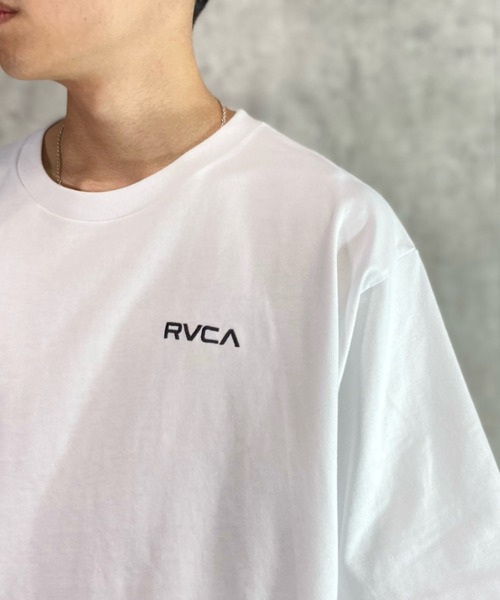 RVCA/ルーカ オーバーサイズ バックプリントTシャツ/ペイズリー