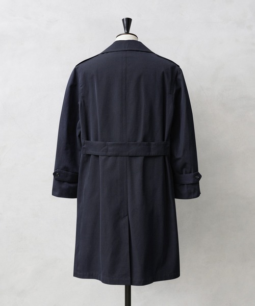 MILITARY(ミリタリー)の「実物 新品 デッドストック イタリア軍 カデットコート(ステンカラーコート・メンズ・ネイビー・44/46)」の4枚目の写真