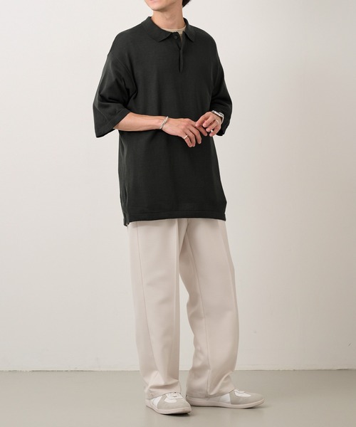 ノッポページ ロールプチハイネックラーベン編オーバーサイズニット＜大きい