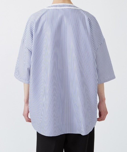 NULL（ヌル）の「【NULL】ベースボールシャツ（シャツ/ブラウス・メンズ・ブルー/ライトブルー・FREE）」の10枚目の写真