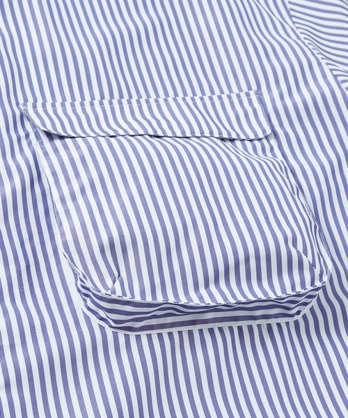 NULL（ヌル）の「【NULL】ベースボールシャツ（シャツ/ブラウス・メンズ・ブルー/ライトブルー・FREE）」の19枚目の写真