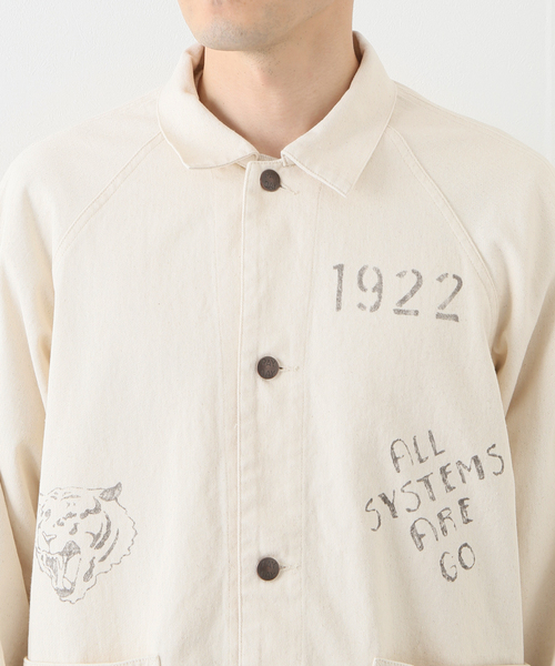 PAYDAY（ペイデイ）の「【PAY DAY/ペイデイ】 SP 2ポケット カバーオール（カバーオール・メンズ・アイボリー・MEDIUM/LARGE）」の6枚目の写真