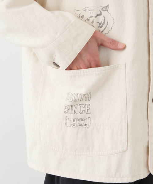 PAYDAY（ペイデイ）の「【PAY DAY/ペイデイ】 SP 2ポケット カバーオール（カバーオール・メンズ・アイボリー・MEDIUM/LARGE）」の10枚目の写真