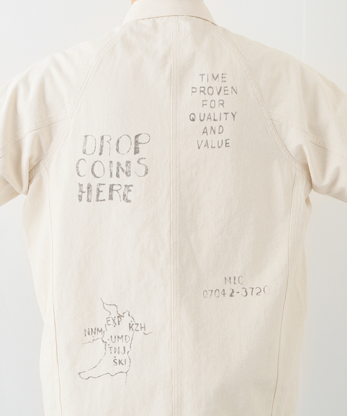 PAYDAY（ペイデイ）の「【PAY DAY/ペイデイ】 SP 2ポケット カバーオール（カバーオール・メンズ・アイボリー・MEDIUM/LARGE）」の12枚目の写真