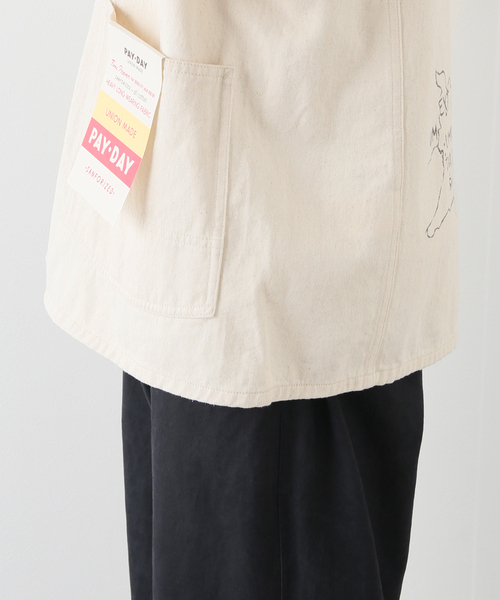PAYDAY（ペイデイ）の「【PAY DAY/ペイデイ】 SP 2ポケット カバーオール（カバーオール・メンズ・アイボリー・MEDIUM/LARGE）」の14枚目の写真