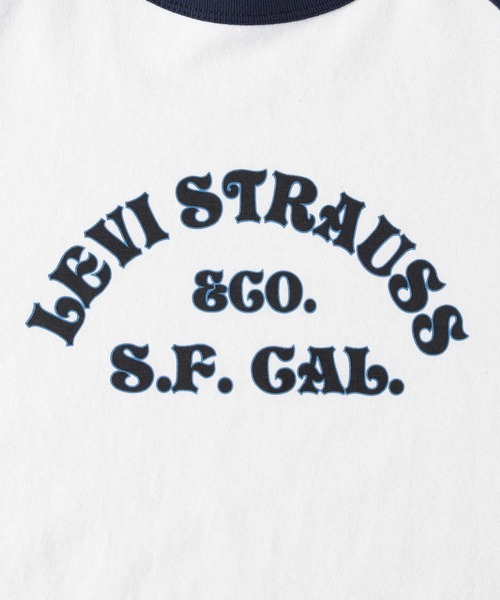 Levi's(リーバイス)の「【Levi's】ラグランTシャツ(Tシャツ/カットソー・レディース・ホワイト・M/S)」の4枚目の写真
