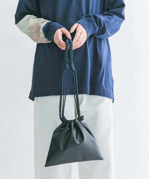 KBF（ケイビーエフ）の「ロープBAG（ショルダーバッグ・レディース・ブラック/ライトベージュ・ONE）」の10枚目の写真