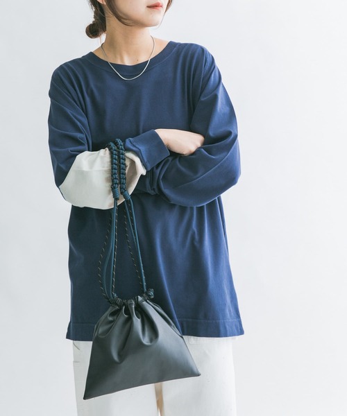 KBF（ケイビーエフ）の「ロープBAG（ショルダーバッグ・レディース・ブラック/ライトベージュ・ONE）」の3枚目の写真