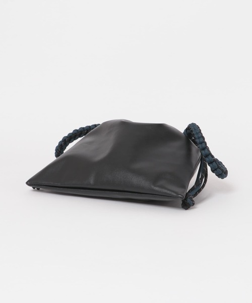 KBF（ケイビーエフ）の「ロープBAG（ショルダーバッグ・レディース・ブラック/ライトベージュ・ONE）」の7枚目の写真