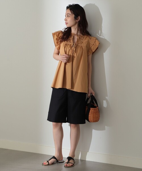 ■おまとめ■美品 デミルクス ビームス BEAMS イタリア製生地ブラウス Demi-Luxe BEAMS（デミルクス ビームス）の「Devotion TWINS
