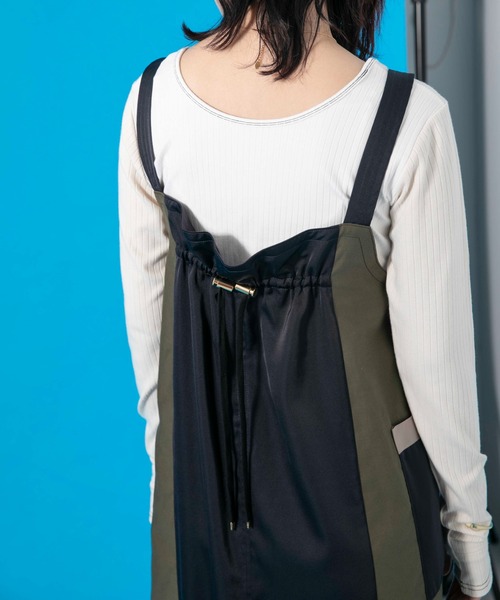 Eimee Law(エイミーロウ) バルーンミリタリージャンスカ／カーキ