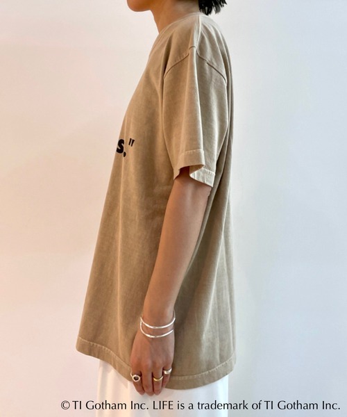 Omekashi(オメカシ)の「【GOOD ROCK SPEED】LIFE Movie Tシャツ(Tシャツ/カットソー・レディース・ベージュ・FREE)」の16枚目の写真