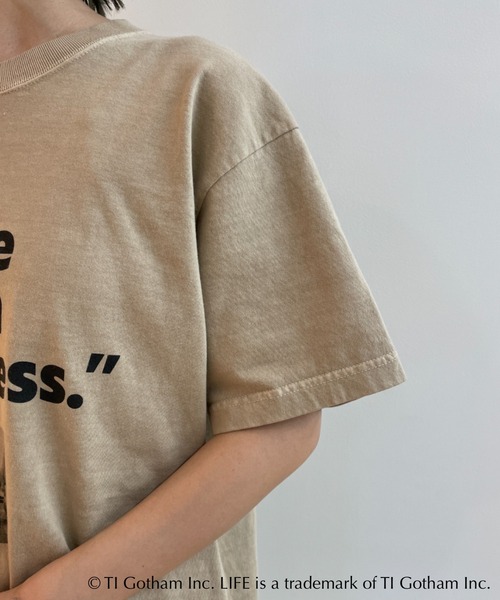 Omekashi(オメカシ)の「【GOOD ROCK SPEED】LIFE Movie Tシャツ(Tシャツ/カットソー・レディース・ベージュ・FREE)」の20枚目の写真