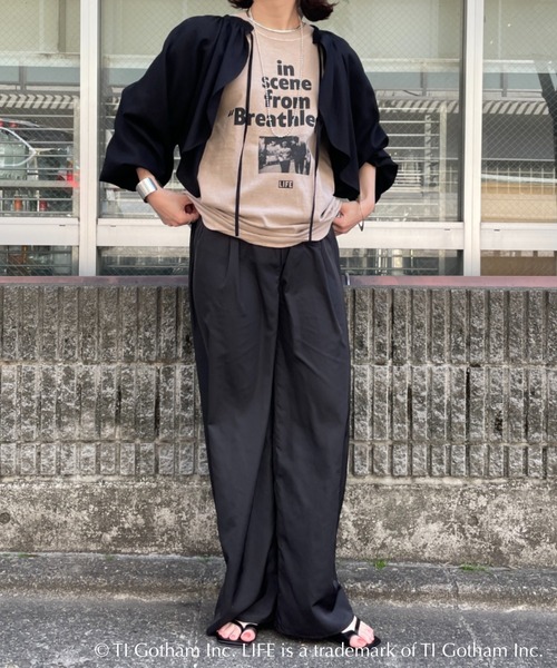 Omekashi(オメカシ)の「【GOOD ROCK SPEED】LIFE Movie Tシャツ(Tシャツ/カットソー・レディース・ベージュ・FREE)」の13枚目の写真