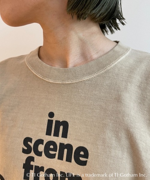 Omekashi(オメカシ)の「【GOOD ROCK SPEED】LIFE Movie Tシャツ(Tシャツ/カットソー・レディース・ベージュ・FREE)」の21枚目の写真
