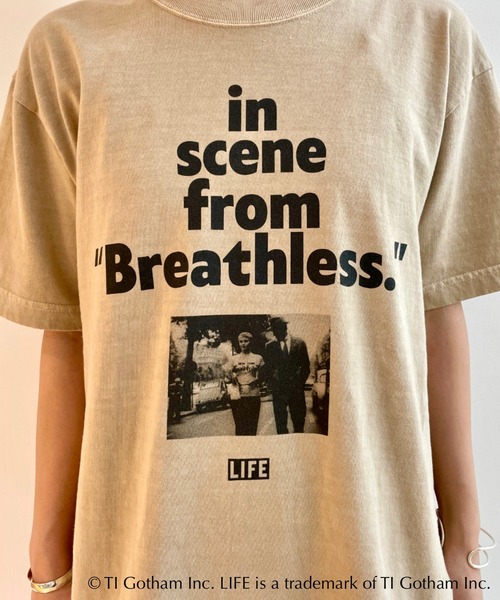 Omekashi(オメカシ)の「【GOOD ROCK SPEED】LIFE Movie Tシャツ(Tシャツ/カットソー・レディース・ベージュ・FREE)」の18枚目の写真