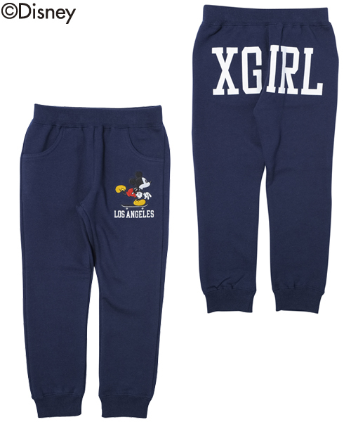 X-girl Stages(エックスガールステージス)の「【Disney(ディズニー)】DISNEY/ SWEAT PANTS Los Angeles(4T~7T)(その他パンツ・キッズ・アッシュ/ライトパープル/ネイビー・5T/6T/7T/4T)」の2枚目の写真