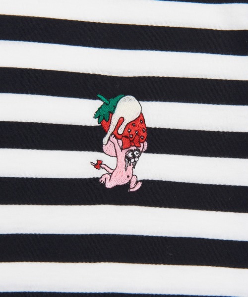 PUNYUS（プニュズ）の「ワンポイントボーダーＴ（Tシャツ/カットソー・レディース・その他2/その他1・2/4/3/1）」の7枚目の写真