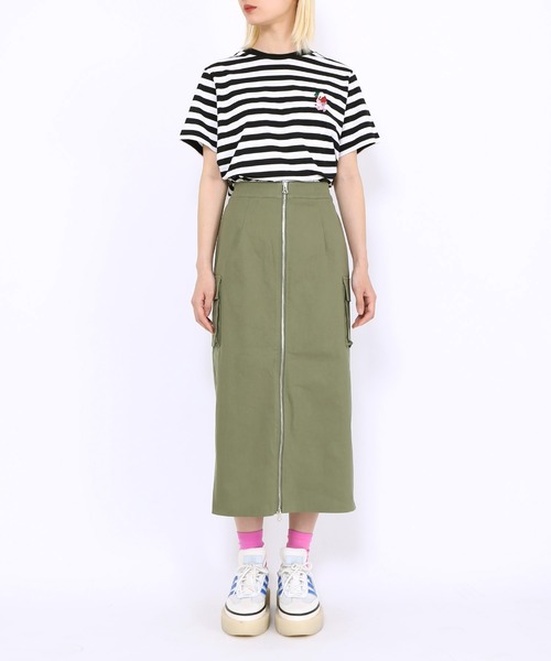 PUNYUS（プニュズ）の「ワンポイントボーダーＴ（Tシャツ/カットソー・レディース・その他2/その他1・2/4/3/1）」の4枚目の写真