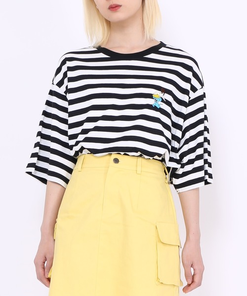 PUNYUS（プニュズ）の「ワンポイントボーダーＴ（Tシャツ/カットソー・レディース・その他2/その他1・2/4/3/1）」の13枚目の写真