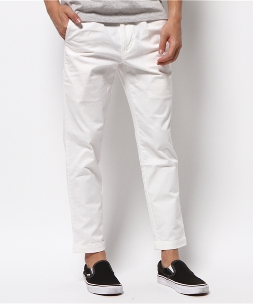 rehacer（レアセル）の「Wide Tapered Chino Pants											（チノパンツ・メンズ・ネイビー/ホワイト/ベージュ・SMALL/LARGE/MEDIUM）」の15枚目の写真