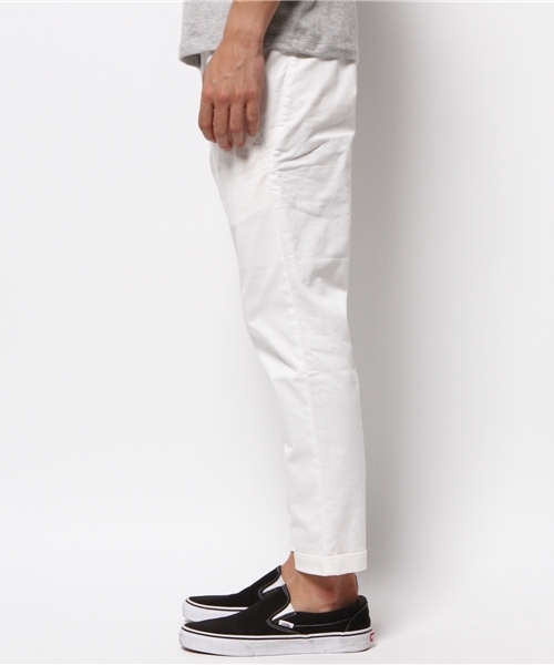 rehacer（レアセル）の「Wide Tapered Chino Pants											（チノパンツ・メンズ・ネイビー/ホワイト/ベージュ・SMALL/LARGE/MEDIUM）」の16枚目の写真