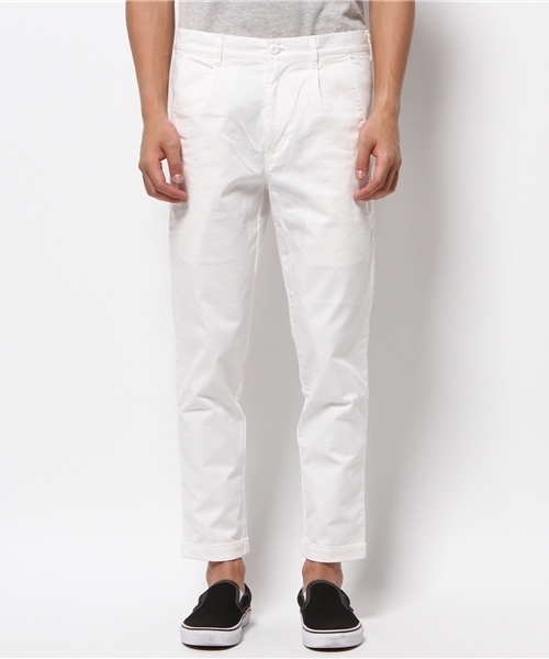 rehacer（レアセル）の「Wide Tapered Chino Pants											（チノパンツ・メンズ・ネイビー/ホワイト/ベージュ・SMALL/LARGE/MEDIUM）」の18枚目の写真