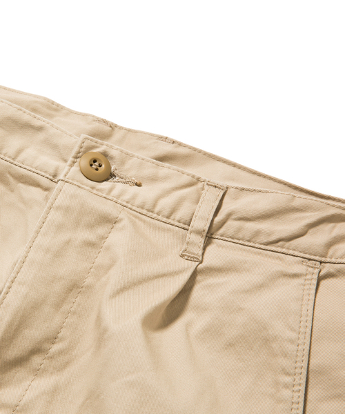 rehacer（レアセル）の「Wide Tapered Chino Pants											（チノパンツ・メンズ・ネイビー/ホワイト/ベージュ・SMALL/LARGE/MEDIUM）」の5枚目の写真