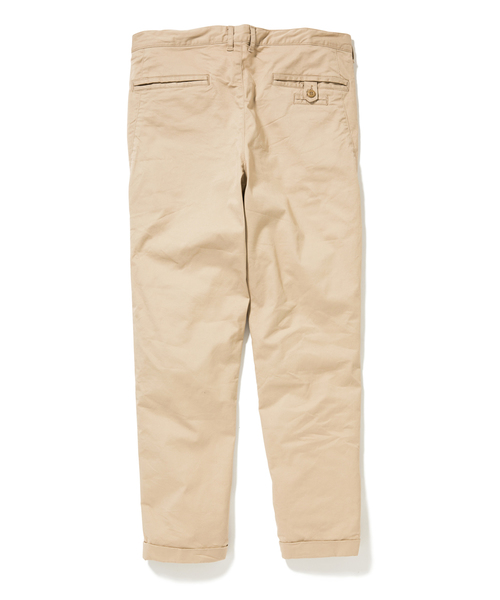 rehacer（レアセル）の「Wide Tapered Chino Pants											（チノパンツ・メンズ・ネイビー/ホワイト/ベージュ・SMALL/LARGE/MEDIUM）」の4枚目の写真