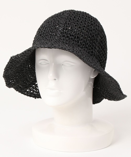wee9s（ウィークス）の「summer buddy hat /サマー バディハット（ハット・レディース・ブラック・FREE）」の3枚目の写真