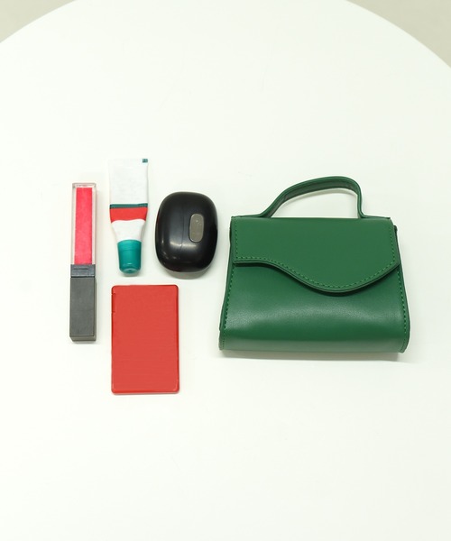 セール】レディース 2WAYミニバッグ+ショルダーベルト 2点セット