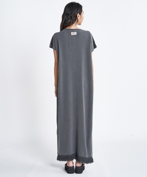 ROXY（ロキシー）の「BEACH OPENING/ロキシーワンピース（ワンピース・レディース・グリーン/ブラック/ナチュラル・SMALL/MEDIUM/LARGE）」の5枚目の写真