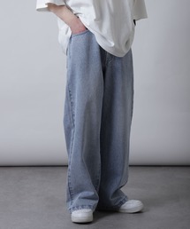 ZIP FIVE | ワイドストレートデニムパンツ/wide straight denim pants(デニムパンツ)