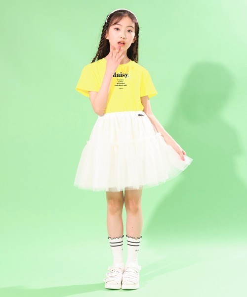 by LOVEiT（バイラビット）の「チュールスカート（スカート・キッズ・ベージュ/ミント/ブラック/アイボリー・150cm/130cm/120cm/160cm/140cm）」の12枚目の写真